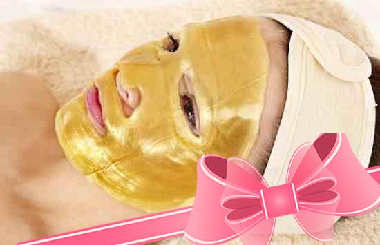 Золотые маски для поддержания кожи в надлежащем состоянии