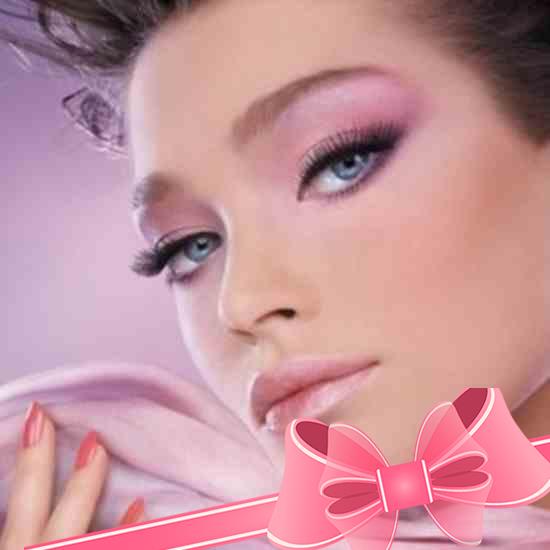 Инструкция макияжа под розовое платье