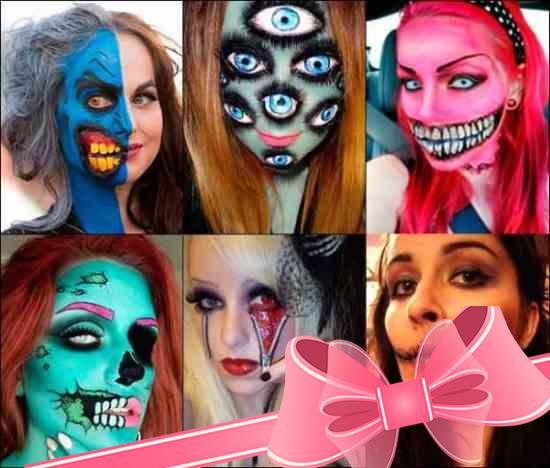 Образ на Хэллоуин для девушек: как самой сделать макияж?