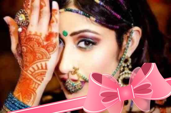 Индийский макияж - яркость и насыщенность цветов